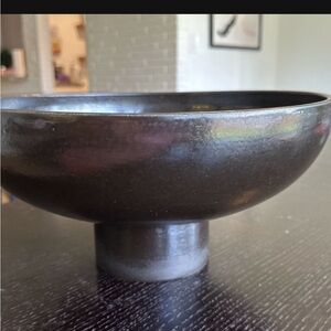 Cb2 black bowl